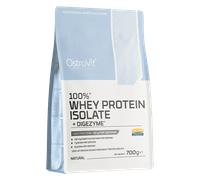 OstroVit 100% Whey Protein Isolate + Digezyme 700 g sabor natural
