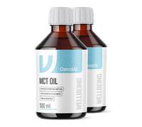 OstroVit Aceite MCT de coco 2 x 500 ml sabor natural