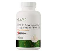 OstroVit - Ashwagandha KSM-66® + Magnesio + B6 P-5-P (90 cápsulas vegetales)