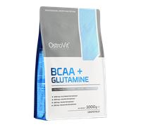 OstroVit BCAA + Glutamina 1000 g sabor pomelo