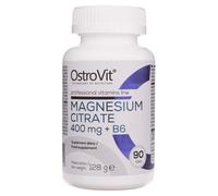 Ostrovit Citrato de Magnesio 400 mg + B6 - 90 Tabletas