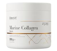 OstroVit Colágeno marino | 200 g de polvo | 2200 mg de colágeno por porción | Colágeno de pescado tipo I | 90 porciones | Sabor neutro | Suplemento dietético