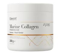 OstroVit Colágeno Marino + Ácido Hialurónico 200 g sabor coco y melocotón