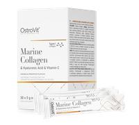 OstroVit Colágeno Marino + Ácido Hialurónico + Vitamina C 5 g x 30 CAJA con sabor a mango y piña