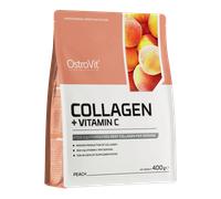 OstroVit Colágeno + Vitamina C 400 g sabor melocotón