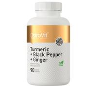 Ostrovit Cúrcuma + Pimienta Negra + Jengibre - 90 Comprimidos