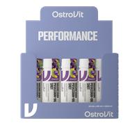 OstroVit Magnesio Potasio + B6 Shot 20 x 80 ml sabor limón, lima y uva