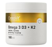 Ostrovit - Omega 3 D3+K2 (180 cápsulas)