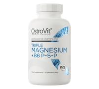 OstroVit Triple Magnesio + B6 P-5-P 90 cápsulas
