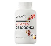OstroVit Vitamina D3 1000 UI + K2 90 comprimidos