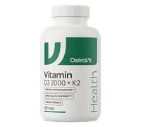 OstroVit Vitamina D3 2000 UI + K2 VEGE 120 cápsulas