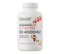OstroVit Vitamina D3 4000 UI + K2 100 comprimidos