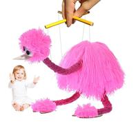 Ostrruz Hilos De Muñeca De Hilos, Muñecas De Avestruz, Muñecas Animales, Muñeca Interactiva Realista Del Mar Hecho A Mano De Ramo Para Juego De Simulación Muñecas Ostrruz Interactivo -Hecho