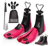 Ostyel 2 unidades de ampliadores ajustables para zapatos, botas, zapatillas de deporte y senderismo