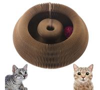 Osvela Magic Organ - Tabla rascadora para gatos, juguete interactivo para gatos, juguete interactivo para gatos con bola de campana para gatos de interior