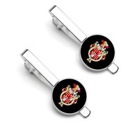 Oswald Enrique López Arellano - Clips de corbata clásicos para hombre, paquete de 2 clips de cierre, regalos para aniversario y negocios, 5.5x2.2cm, poliuretano