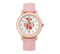 Oswald Enrique López Arellano - Reloj personalizado para mujer, correa suave, regalo para cumpleaños, día de San Valentín
