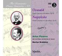 Oswald, Napoleão : Concertos pour piano. Pizarro, Brabbins.