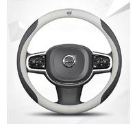 OSWINT Coche Funda Volante para Volvo XC40 2018-2022, Cuero Cubierta Volante Coche Cubre Funda ProteccióN Volante Accesorios Coches Interior Decoracion