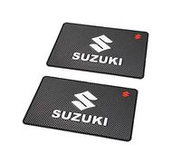 OSWINT Coche Salpicadero Antideslizante Pad para Suzuki Samurai 1981-2003, Alfombrillas Antideslizantes para Salpicadero Alfombrilla de Fijación de PVC Consola Autoadhesiva Accesorios,B(2PCS)