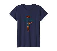 OT: Independencia Cotidiana - Empoderamiento de Terapia Ocupacional Camiseta, Mujer, Azul Marino, 3XL