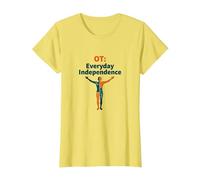 OT: Independencia Cotidiana - Empoderamiento de Terapia Ocupacional Camiseta, Mujer, Limón, XL