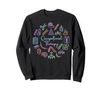 OT Therapist Doodles Occupational Therapy Graphic Sudadera