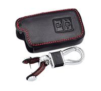 Otai Cuero Caja de la Llave del Coche Cubrir Compatible con Toyota Camry RAV4 Avalon Yaris Verso Protector de Control Remoto (2 Botones)