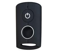 Otai Funda de Silicona para Llave de Coche Caso Compatible con Yamaha Aerox Xmax Qbix Jauns NVX Protector de Llavero de Moto (Línea Blanca Negra)