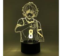 Otaku Lamps Blue Lock - Meguru Bachira Anime Night Light, 16 colores RGB LED - Regalo para Otaku