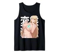 Otaku Summer Kawaii Beautiful Lewd Waifu Manga JA251007V02 Camiseta sin Mangas