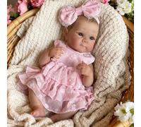 OtardDolls 50 cm Reborn Baby Dolls Suave Completo Vinilo Cuerpo Realista Recién Nacido Real Look Lifelike Pack para Niño