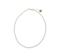 OTAZU Beads Necklace - Ecru Gold And Beige Talla: OS | Outlet | Mujer | Marrón