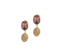 OTAZU Classic Rocks Earrings Blush - Big Gold, Blush Talla: OS | Pendientes Outlet | Mujer | Amarillo