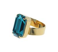 OTAZU Lady Di Ring Blue Zircon Talla: OS | Outlet | Mujer | Azul