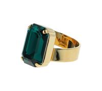 OTAZU Lady Di Ring Emerald Talla: OS | Outlet | Mujer | Verde