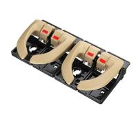 OTBEHUWJ 4 Piezas Para Hyundai Para Tucson 2005 2006 2007 2008 2009 Manija Interior La Puerta Automóvil Perilla Interior De La Puerta Accesorios Del Automóvil (Beige)