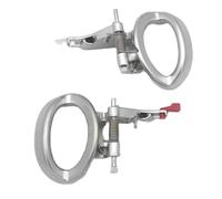 OTBEHUWJ 68004828AA 68004829AA Para Dodge Para Nitro 2007 2008 2009 2010 2011 1 Par De Manijas De Puerta Interior De Automóvil Manija De Puerta Satinada