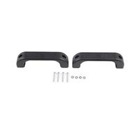 OTBEHUWJ Accesorios Para Molduras Manijas Puertas Interiores Automóviles Para Land Rover Para Defender Para Defender 90 110 2004 2005 2006 2007 2008 2009-2018 (Black)
