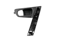OTBEHUWJ Base De Manija De Puerta De Automóvil Cubierta De Manija Interna Negra Plateada Para Nissan Para QASHQAI J10 2008 2009 2010 2011 2012 2013 2014 2015 (Black Base L)