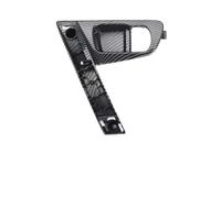OTBEHUWJ Base De Manija De Puerta Para Nissan Para QASHQAI J10 2008 2009 2010 2011 2012 2013 2014 2015 Cubierta De Manija Interna Plateada Y Negra (Carbon Base R)