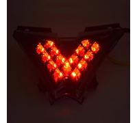 OTBEHUWJ para Aprilia RSV4 R RF RR 2009-2020 Luz Intermitente De Freno Y Piloto Trasero LED Integrado Accesorios Motocicletas(Clear)