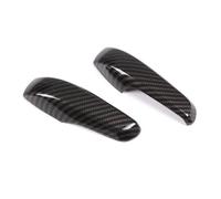 OTBEHUWJ Para Mercedes Para Benz Para Smart 451 Para Fortwo 2010-2015 Cubiertas Molduras Para Manijas Puertas Interiores Automóviles Pegatinas Interiores (Carbon fiber Look 1)