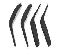 OTBEHUWJ Para X1 E84 2010 2011 2012 2013 2014 2015 2016 51412991775L 51412991776R LHD RHD Juego De Molduras Para Manija De Puerta Interior (Black 4pcs set)
