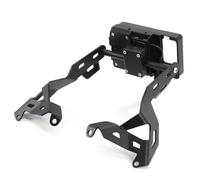 OTBEHUWJ Soporte para Matrícula De Motocicleta para Smartphone con Sistema De Navegación para Tiger 800 XCX/XRX 2015 2016 2017(Set)