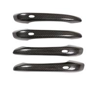 OTBEHUWJ Tiradores Exteriores Cubiertas Manijas Exteriores Puertas Con Orificio Para Porsche Para Macan Para Cayenne Para Panamera 2014 2015 2016 2017 2018 2019 2020 Repuestos Coche