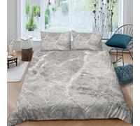 OTBSDNKZZ Elegant Stone Funda de Edredón Microfibra 3 Piezas Compuesto Impresión 3D Cierre de Elegant Stone Funda Edredon Fundas de Almohada Antialérgica Transpirable for niños Double（200x200cm）