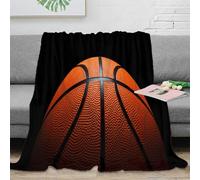 OTBSDNKZZ Estampado 3D Basketball-Sport-Equipment Manta de habitación Microfibra Ropa de Cama Elegante Sports-The Manta de Cama Suave para Regalos para recién Casados 60x80inch(150x200cm)
