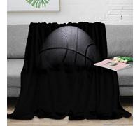 OTBSDNKZZ Estampado 3D Basketball-Sport-Equipment Manta de Siesta Microfibra Ropa de Cama Lavable Sports-The Manta de Oficina Suave para Regalos para compañeros de Trabajo 40x50inch(100x130cm)