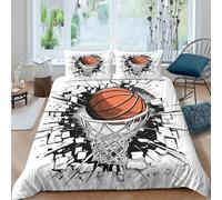 OTBSDNKZZ Sports Dynamic Style Funda de Edredón Microfibra 3 Piezas Impresión 3D Cierre de Sports Dynamic Estilo Funda Edredon Fundas de Almohada Antibacteriana Lavables for Familia Double（200x200cm）